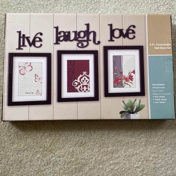 Accents 6 Piece Customizable Wall Decor Set Poshmark